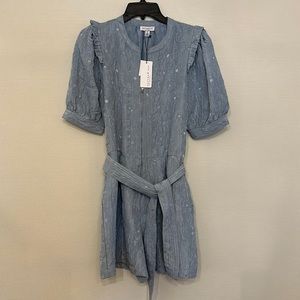 NWT CURRENT AIR XS short jumper romper outfit from boutique dept store bridal